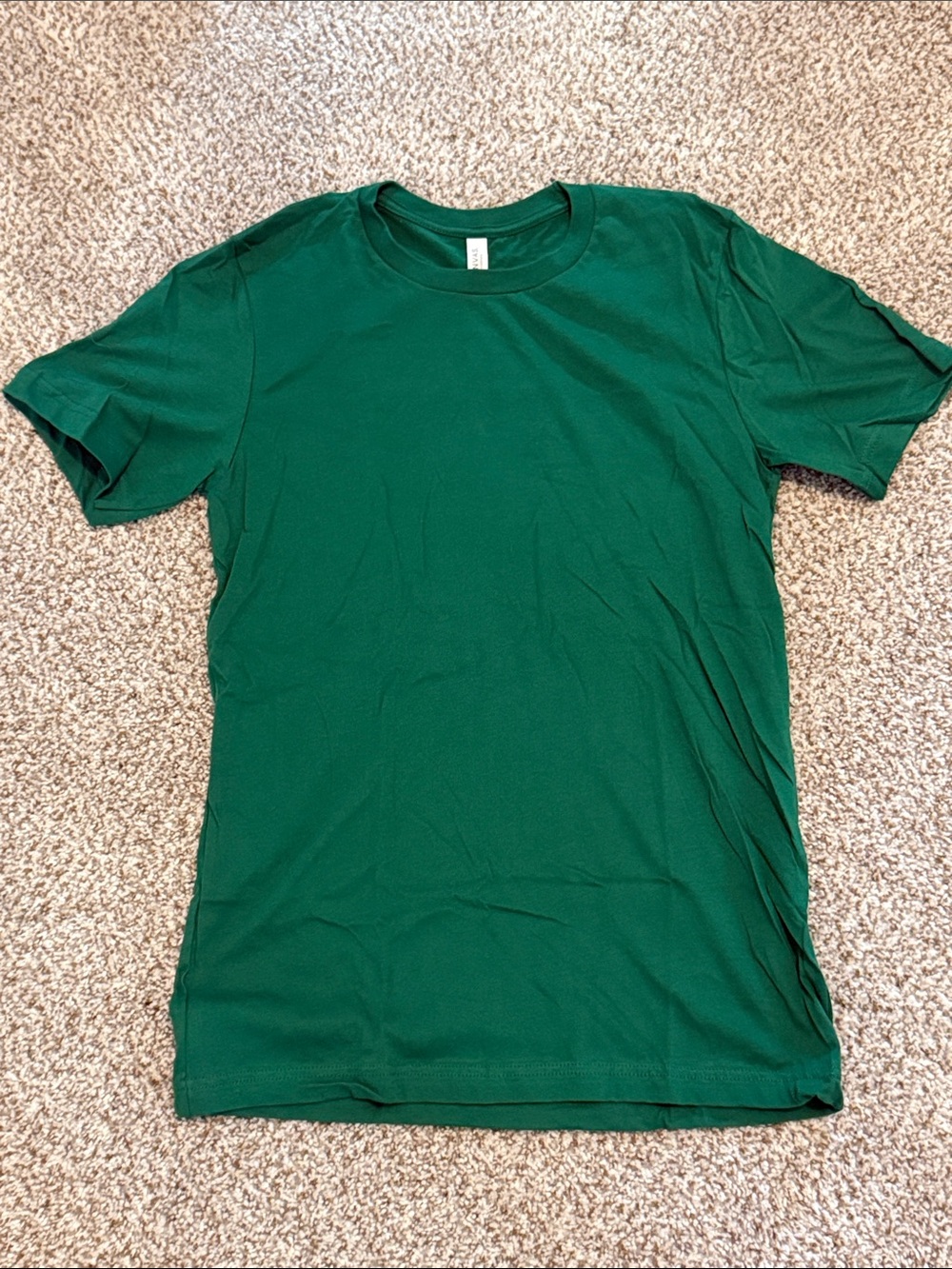 Bella Canvas Men's Crew Neck T-Shirt - Forest Green